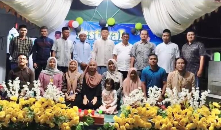 Mahasiswa KPM Fakultas Psikologi UIN Ar Raniry dan Masyarakat Gampong Rumpet