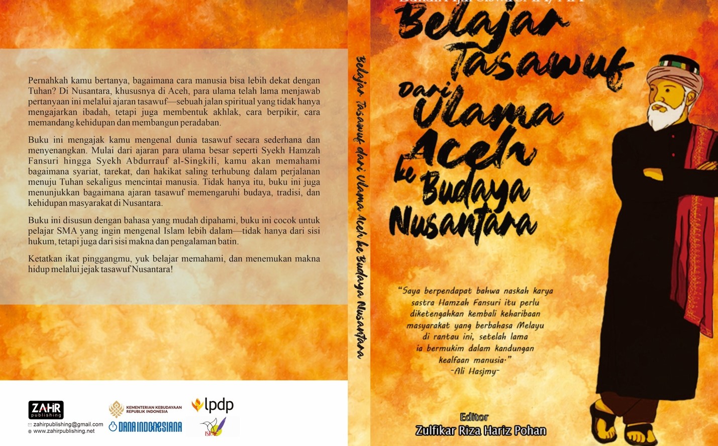 Cover buku ajar SMA/MA Belajar Tasawuf dari Ulama Aceh